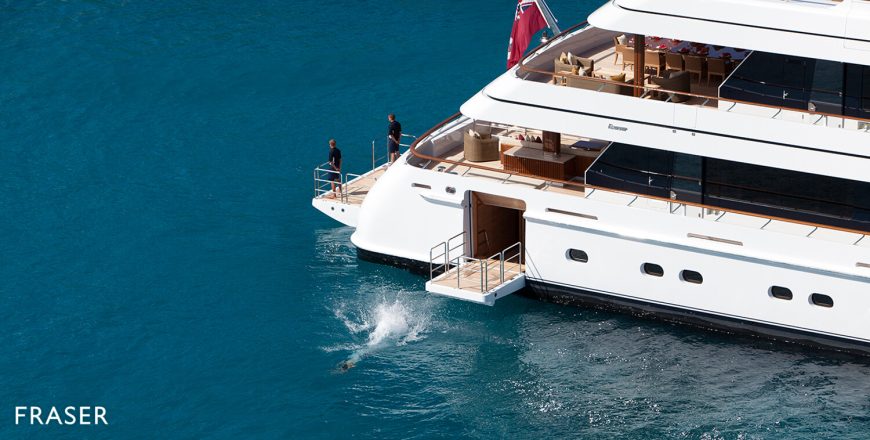 LADY BRITT | 2011 63m (206′ 8″) Luxury Tri-Deck Steel Motor Yacht from Dutch shipyard FEADSHIP