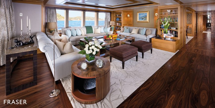 LADY BRITT | 2011 63m (206′ 8″) Luxury Tri-Deck Steel Motor Yacht from Dutch shipyard FEADSHIP