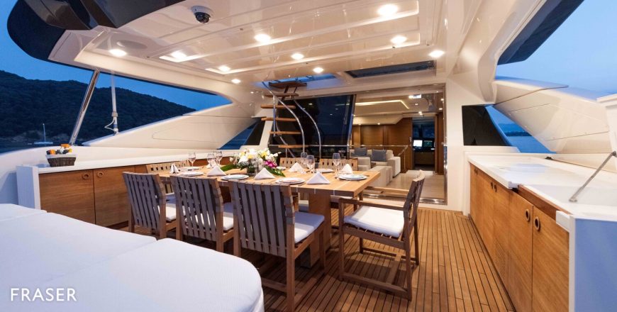 LADY DIA | 2011 37.8m (124′) Performance Motor Yacht from Italian shipyard FERRETTI YACHTS