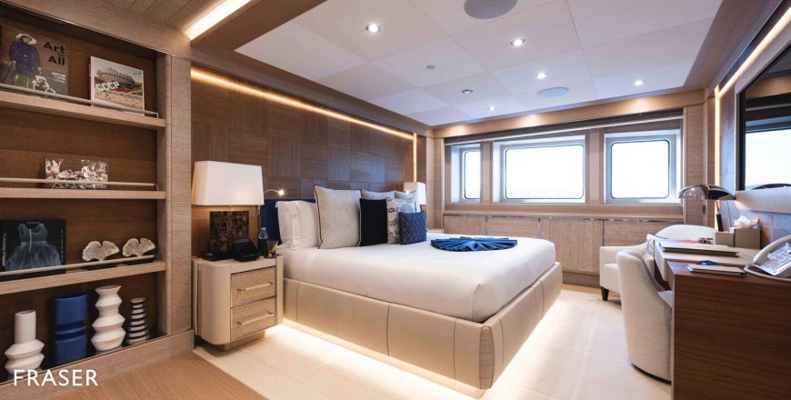 ANDREA | 2017 74m (242′9″) Luxury Quad-Deck Steel Motor Yacht from. Italian shipyard CRN