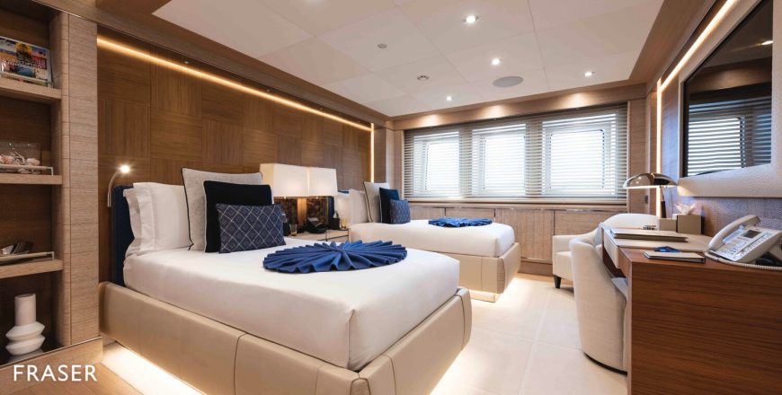 ANDREA | 2017 74m (242′9″) Luxury Quad-Deck Steel Motor Yacht from. Italian shipyard CRN