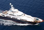 L’ALBATROS | 1985 43.59m (143′) Classic Motor Yacht from Japanese shipyard NISHI