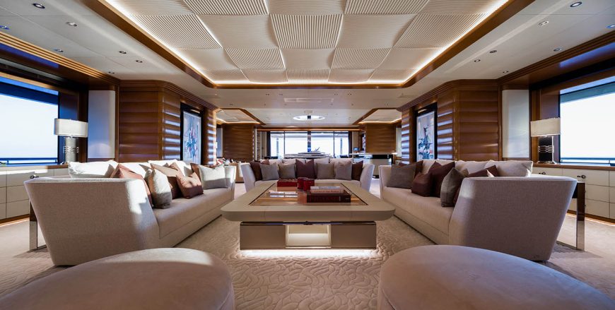 LANA | 2020 107m (351ft 1in) Luxury Quad-Deck Steel Motor Yacht from Italian shipyard BENETTI