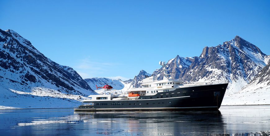 LEGEND | 1974 77.4m (253′11″) Luxury Explorer Motor Yacht from Dutch shipyard IHC Verschure