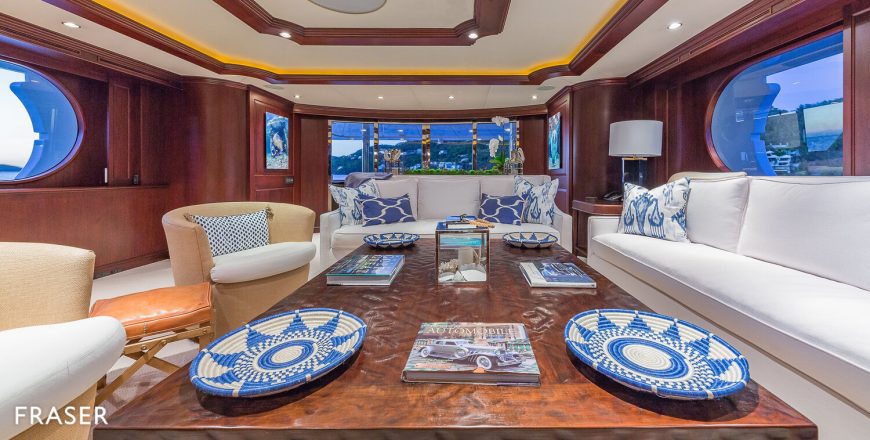 MAGIC | 2005 39.62m (130′) Luxury Tri-Deck Motor Yacht from American shipyard Northern Marine