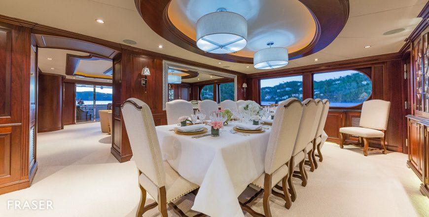 MAGIC | 2005 39.62m (130′) Luxury Tri-Deck Motor Yacht from American shipyard Northern Marine