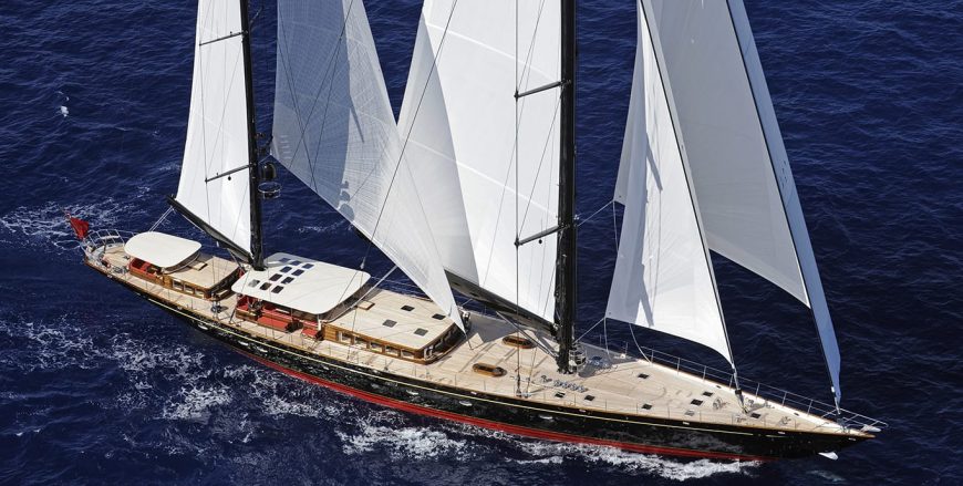 MARIE | 2010 54.6m (179ft 2in) Luxury Ketch Aluminium Sail Yacht from Dutch shipyard VITTERS