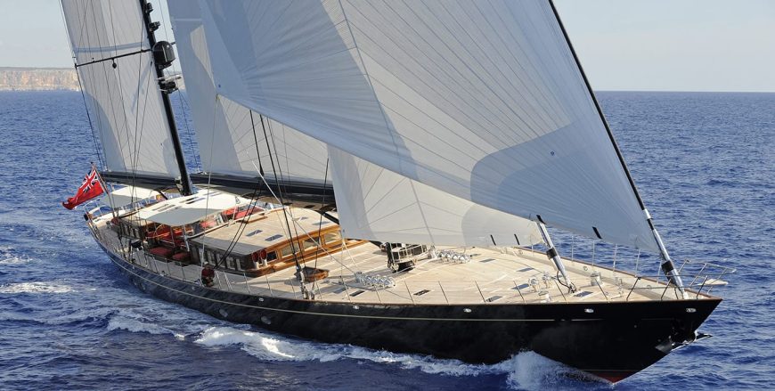 MARIE | 2010 54.6m (179ft 2in) Luxury Ketch Aluminium Sail Yacht from Dutch shipyard VITTERS