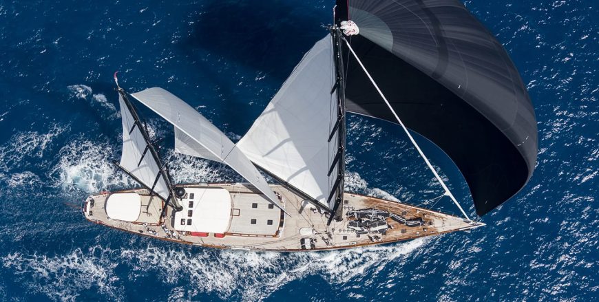 MARIE | 2010 54.6m (179ft 2in) Luxury Ketch Aluminium Sail Yacht from Dutch shipyard VITTERS