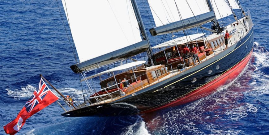 MARIE | 2010 54.6m (179ft 2in) Luxury Ketch Aluminium Sail Yacht from Dutch shipyard VITTERS