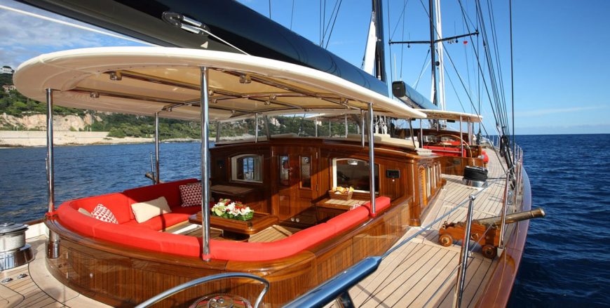 MARIE | 2010 54.6m (179ft 2in) Luxury Ketch Aluminium Sail Yacht from Dutch shipyard VITTERS