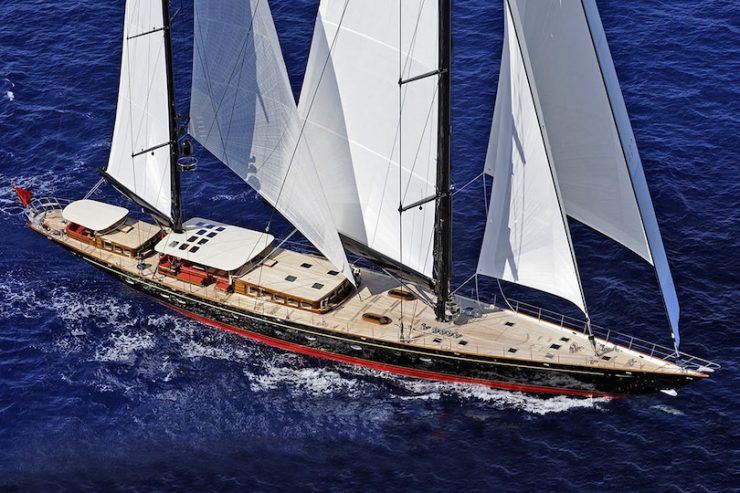 MARIE | 2010 179ft (55m) Luxury Sailing Yacht custom built by Dutch shipyard Vitters