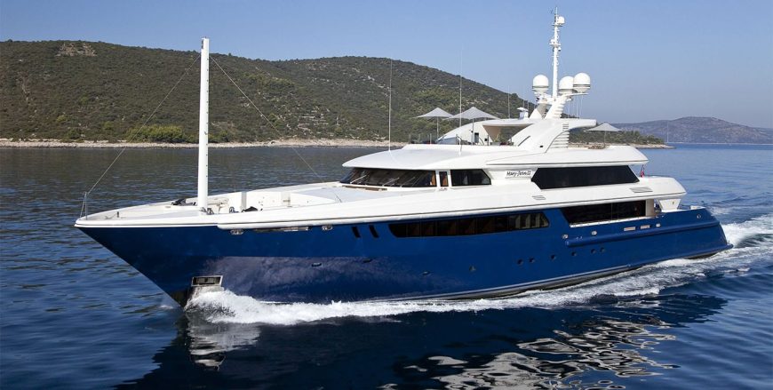 MARY-JEAN II | 2010 61.7m (202′ 5″) Luxury Steel Motor Yacht from Italian shipyard ISA