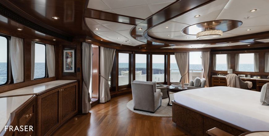 MIA ELISE II | 2012 60.15m (197′4″) Luxury Tri-Deck Motor Yacht from American shipyard TRINITY