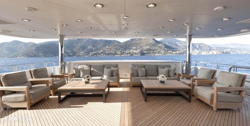 MIA ELISE II | 2012 60.15m (197′4″) Luxury Tri-Deck Motor Yacht from American shipyard TRINITY