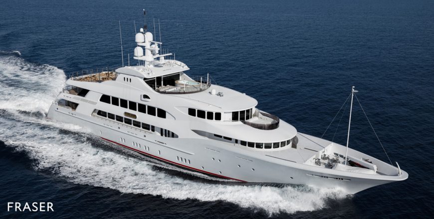 MIA ELISE II | 2012 60.15m (197′4″) Luxury Tri-Deck Motor Yacht from American shipyard TRINITY