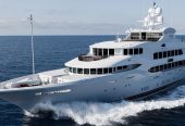 MIA ELISE II | 2012 60.15m (197′4″) Luxury Tri-Deck Motor Yacht from American shipyard TRINITY