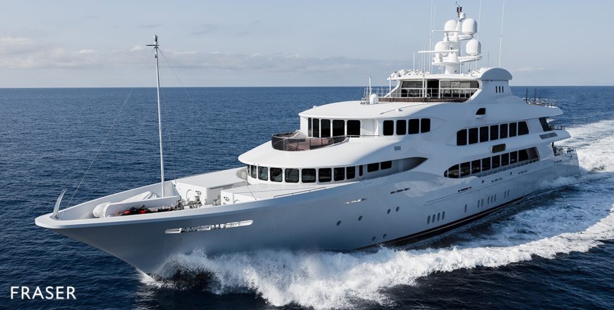 MIA ELISE II | 2012 60.15m (197′4″) Luxury Tri-Deck Motor Yacht from American shipyard TRINITY