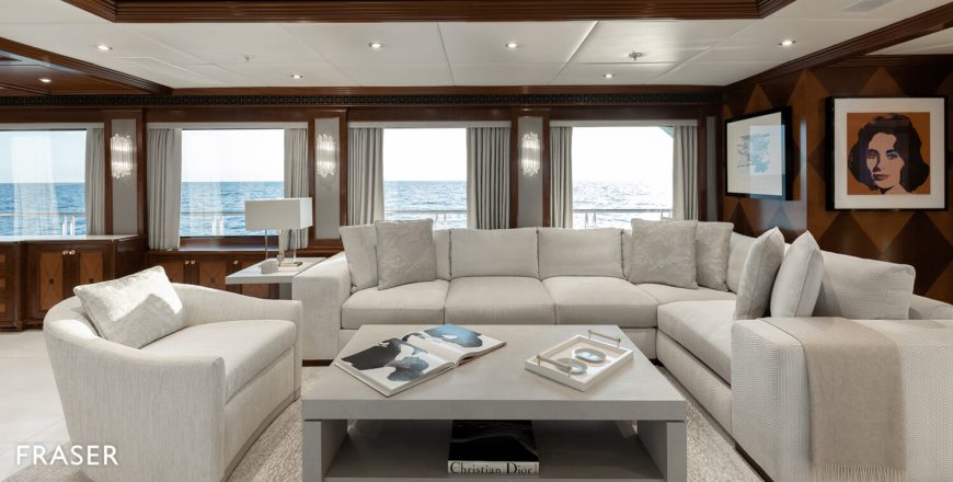 MIA ELISE II | 2012 60.15m (197′4″) Luxury Tri-Deck Motor Yacht from American shipyard TRINITY