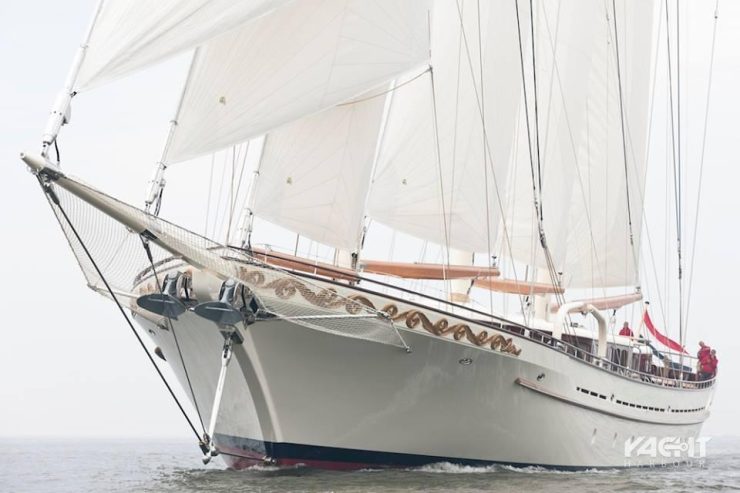 MIKHAIL S. VORONTSOV | 2013 64.52m (211′ 8″) Luxury Wooden Sail Yacht from the Balk Shipyard of the Netherlands