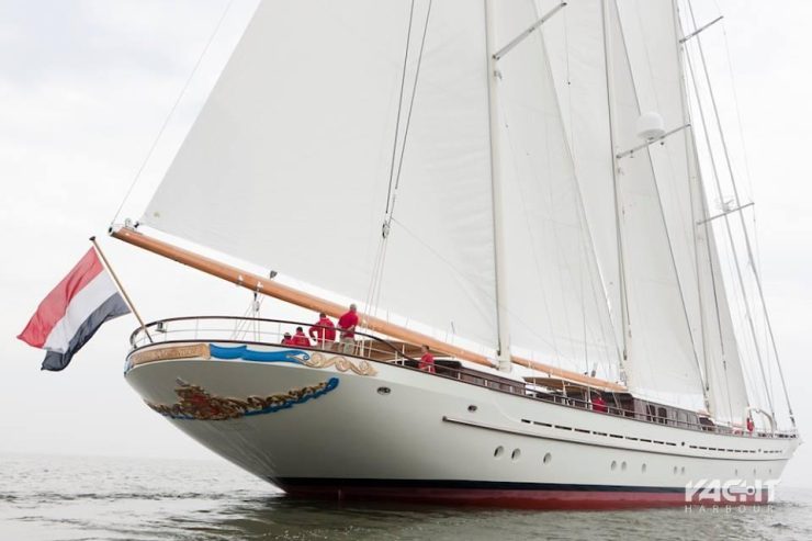 MIKHAIL S. VORONTSOV | 2013 64.52m (211′ 8″) Luxury Wooden Sail Yacht from the Balk Shipyard of the Netherlands