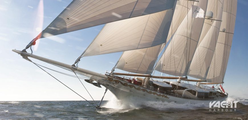 MIKHAIL S. VORONTSOV | 2013 64.52m (211′ 8″) Luxury Wooden Sail Yacht from the Balk Shipyard of the Netherlands