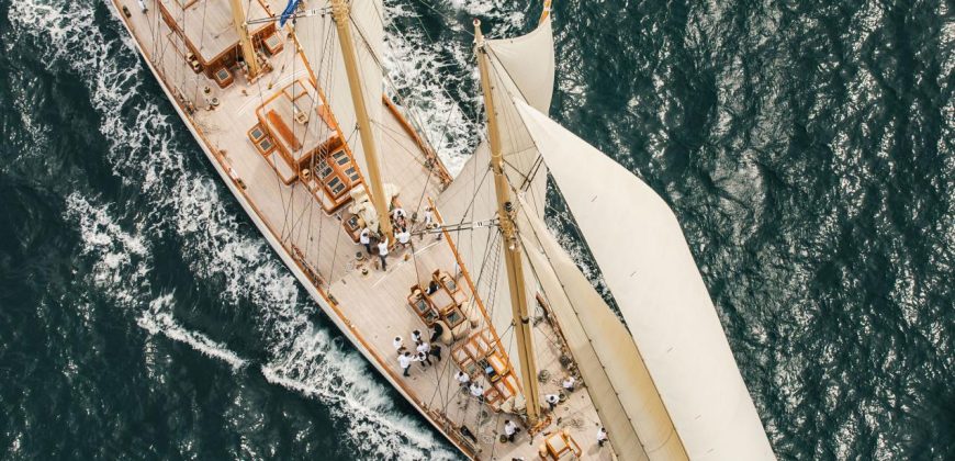 MIKHAIL S. VORONTSOV | 2013 64.52m (211′ 8″) Luxury Wooden Sail Yacht from the Balk Shipyard of the Netherlands