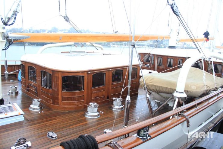 MIKHAIL S. VORONTSOV | 2013 64.52m (211′ 8″) Luxury Wooden Sail Yacht from the Balk Shipyard of the Netherlands