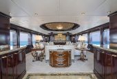 MISS CHRISTINE | 2006 47.8m (156′10″) Luxury Tri-Deck Motor Yacht from American shipyard TRINITY YACHTS