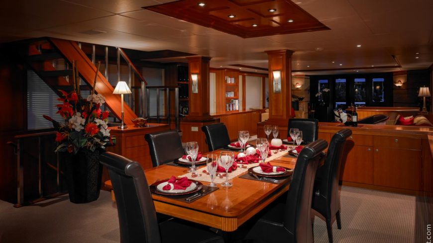 MURPHY’S LAW | 1998/2014 124′ (39m) Luxury Tri-Deck Performance Motor Yacht built by American shipyard Delta Marine