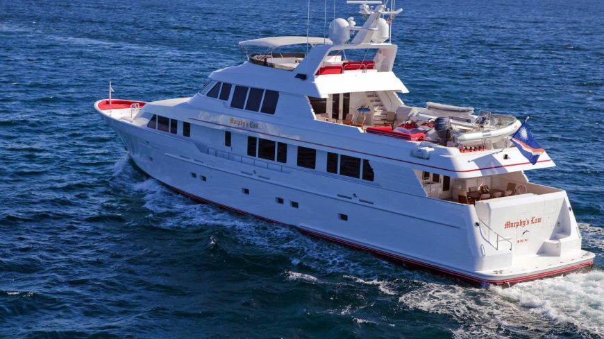 MURPHY’S LAW | 1998 37.8m (124′) Luxury Flybridge Motor Yacht from American shipyard DELTA MARINE