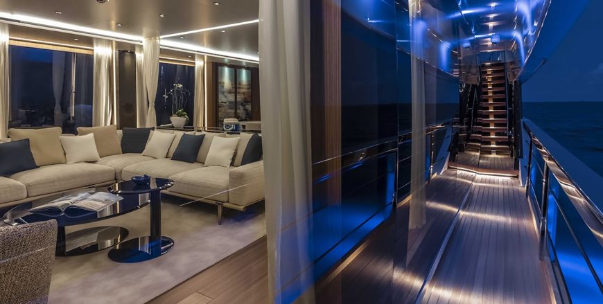 NEVER BLUE | 2018 38.4m (126′) Performance Luxury Motor Yacht from Italian shipyard Ferretti Yachts