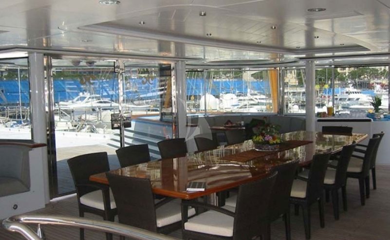 NOMAD | 2003 69.50m (228’) Luxury Aluminium Tri-Deck Motor Yacht from Australian shipyard Oceanfast