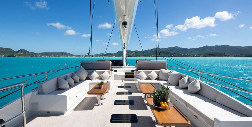 OHANA | 2012 163ft (50m) Luxury Flybridge Aluminium Sail Yacht built by NZ shipyard Fitzroy Yachts