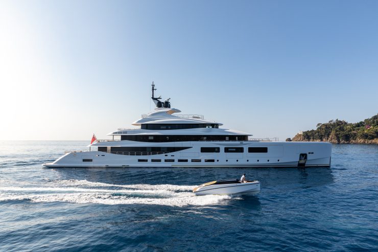 OURANOS | 2016 49.9m (163′9″) Luxury Quad-Deck Steel Motor Yacht from Italian shipyard Admiral