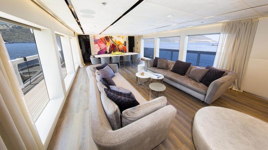 OURANOS | 2016 49.9m (163′9″) Luxury Quad-Deck Steel Motor Yacht from Italian shipyard Admiral