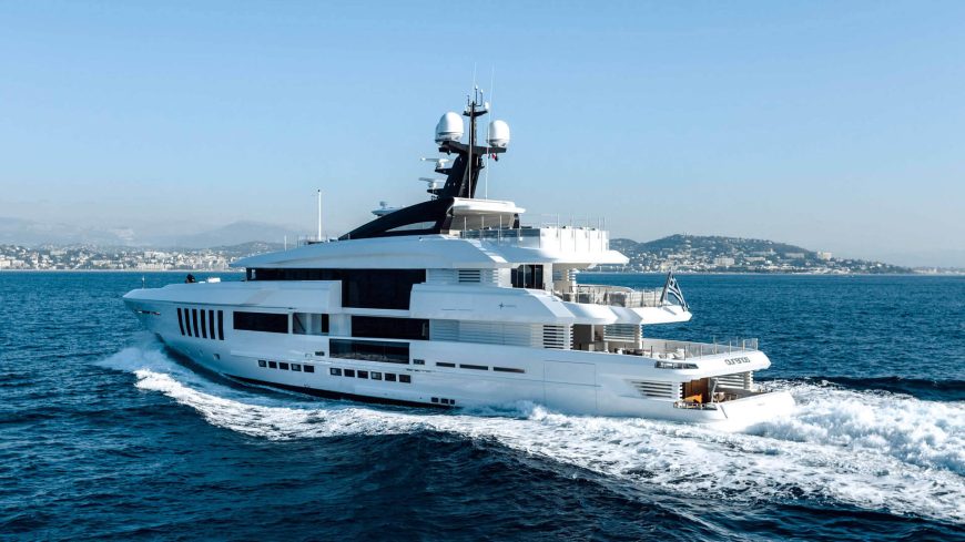 OURANOS | 2016 49.9m (163′9″) Luxury Quad-Deck Steel Motor Yacht from Italian shipyard Admiral