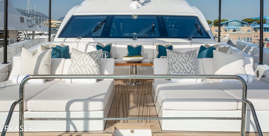 RANIA | 2019 42m (137′ 10″) Luxury Tri-Deck Motor Yacht from Italian shipyard Benetti