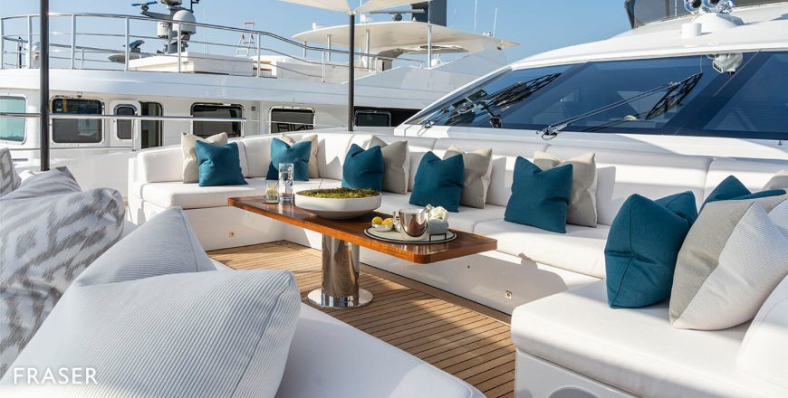 RANIA | 2019 42m (137′ 10″) Luxury Tri-Deck Motor Yacht from Italian shipyard Benetti