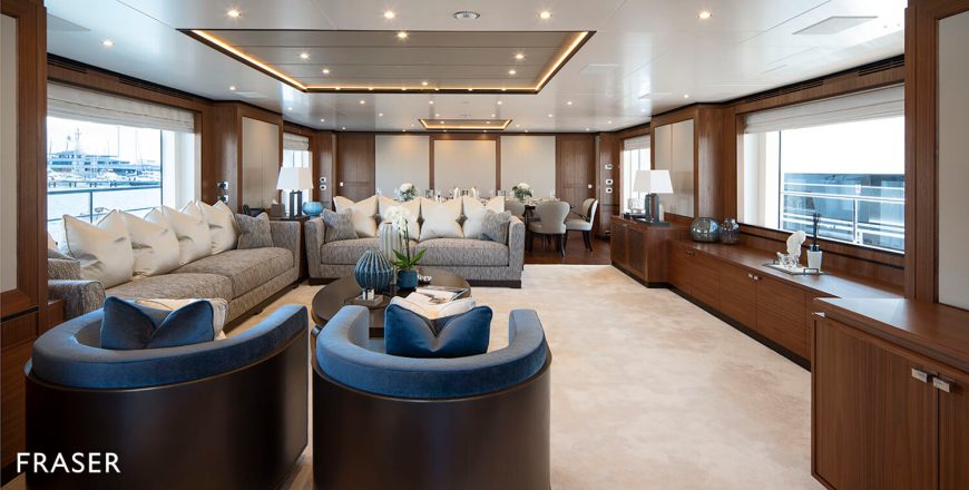 RANIA | 2019 42m (137′ 10″) Luxury Tri-Deck Motor Yacht from Italian shipyard Benetti