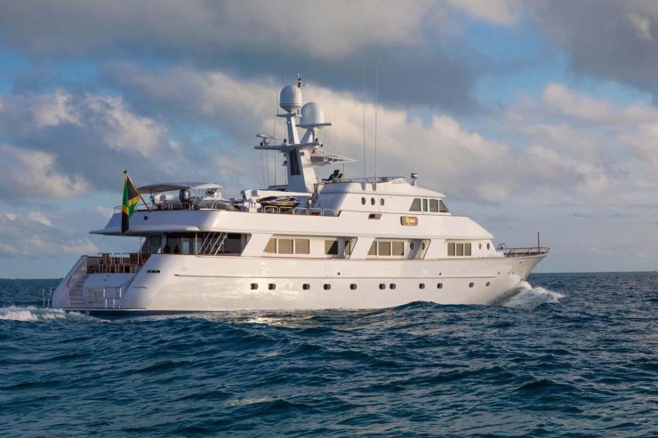 RENA | 1989 44.2m (145′) Classic Luxury Aluminium Motor Yacht from Australian shipyard NQEA