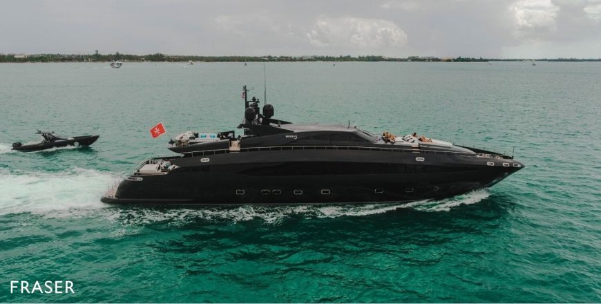 ROCK 13 | 2004 41.4m (135′10″) Luxury Sport Motor Yacht built by Italian shipyard Baglietto