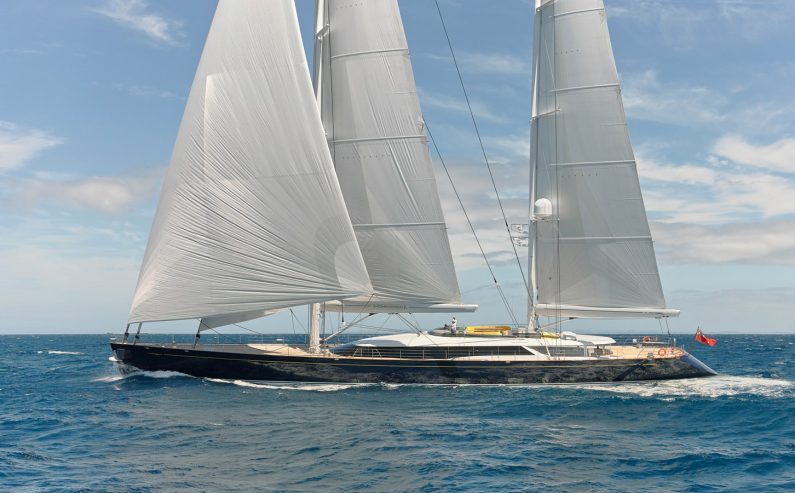 SALVAJE | 2014 56.4m (185′) Ed Dubois design Luxury Aluminium Sail Yacht from NZ shipyard Alloy