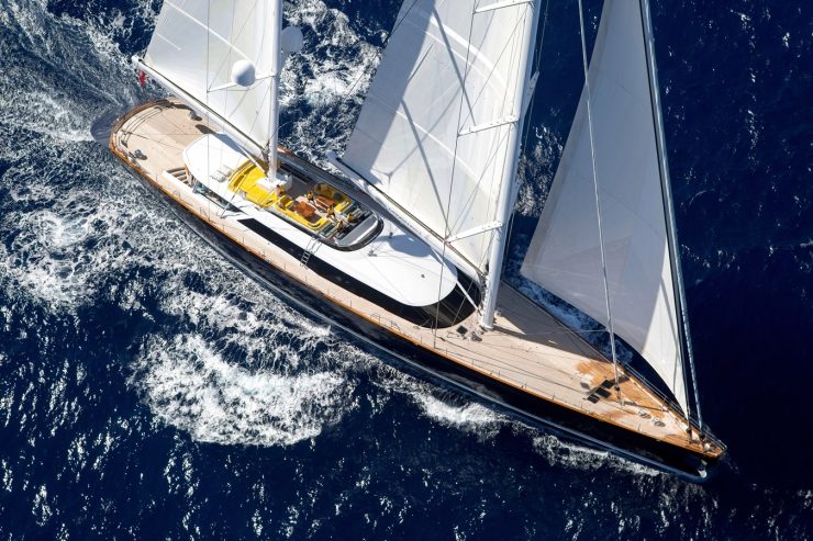 SALVAJE | 2014 56.4m (185′) Ed Dubois design Luxury Aluminium Sail Yacht from NZ shipyard Alloy