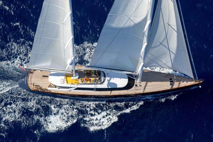 SALVAJE | 2014 56.4m (185′) Ed Dubois design Luxury Aluminium Sail Yacht from NZ shipyard Alloy