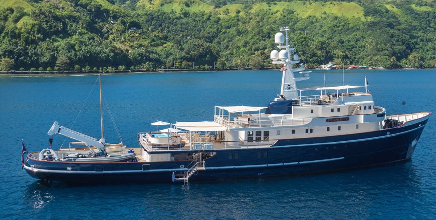 SEAWOLF | 1957 58.83m (193′) Luxury Explorer Steel Motor Yacht from Dutch shipyard Scheepswerf Ferus Smit