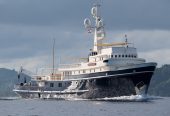 SEAWOLF | 1957 58.83m (193′) Luxury Explorer Steel Motor Yacht from Dutch shipyard Scheepswerf Ferus Smit