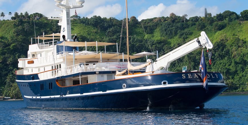 SEAWOLF | 1957 58.83m (193′) Luxury Explorer Steel Motor Yacht from Dutch shipyard Scheepswerf Ferus Smit