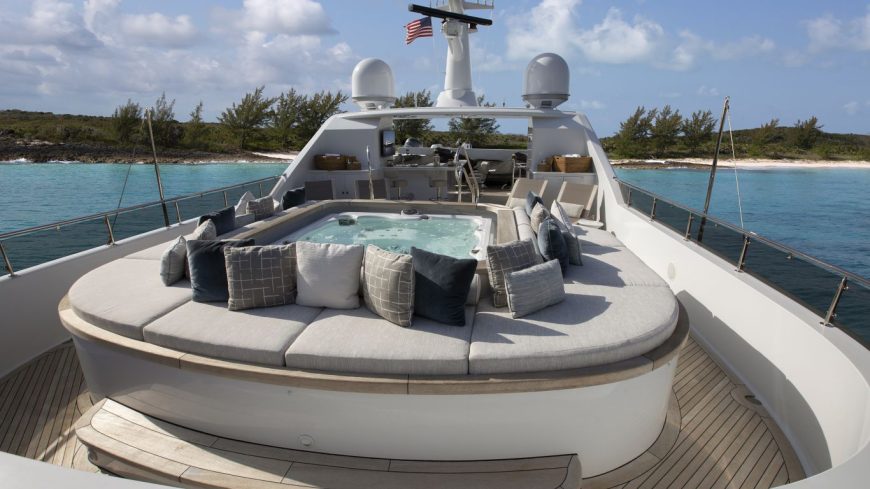 SECOND LOVE | 2004 42.98m (141′) Luxury Tri-Deck Motor Yacht from renowned American shipyard TRINITY YACHTS