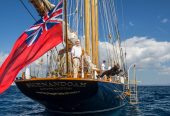 SHENANDOAH OF SARK | 1902 54.35m (178ft 4in) Classic Schooner Steel Sail Yacht from American shipyard Townsend-Downey